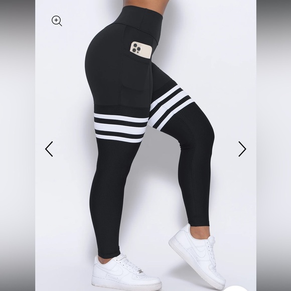 Bombshell Sportswear Preform Thigh Highs, Midnight - Picture 2 of 10